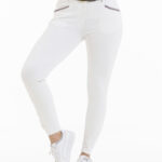 ženske pantalone equitheme bele
