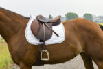 Podsedlica Girly Riding World bela