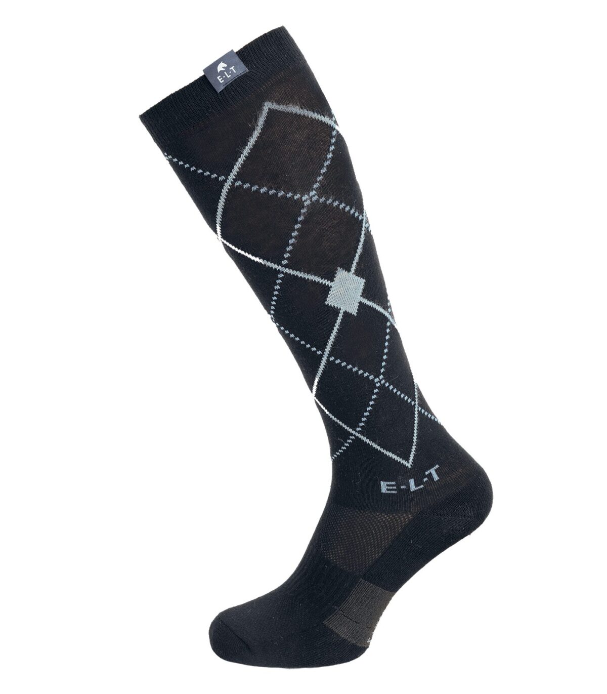 Čarape Argyle ELT crna