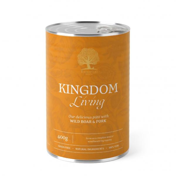 Kingdom Living pate divlja svinja-svinja 400g Essential