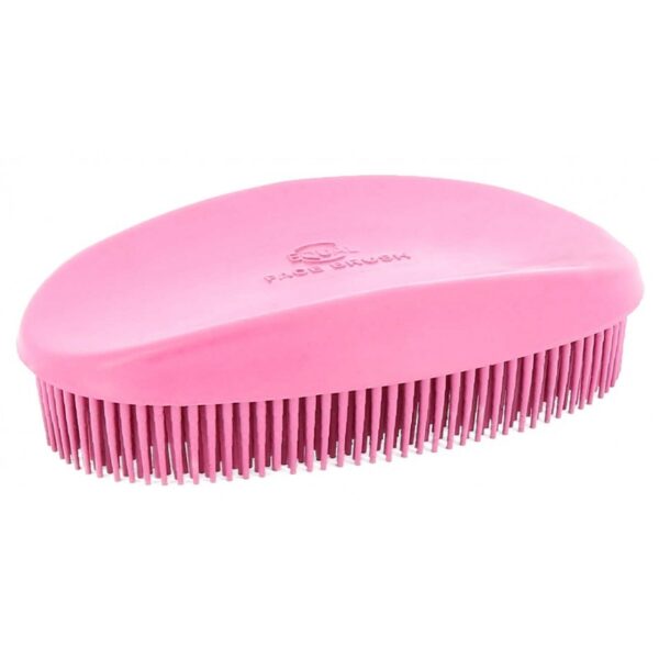 Četka za glavu konja Natur Rubber Hippotonic roza