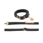 Ogrlica i povodac Faux Leather Plait Heritage 24-25 Eskadron