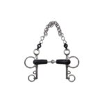 Žvala sa gumom 1x lomljena Pelham Metalab