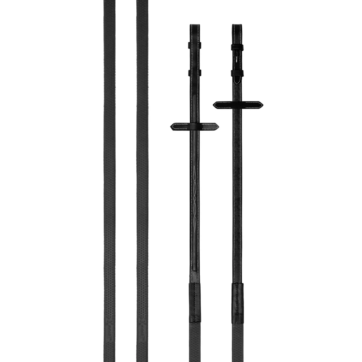 Gumeni dizgin sa kožom Prestige - Слика 2