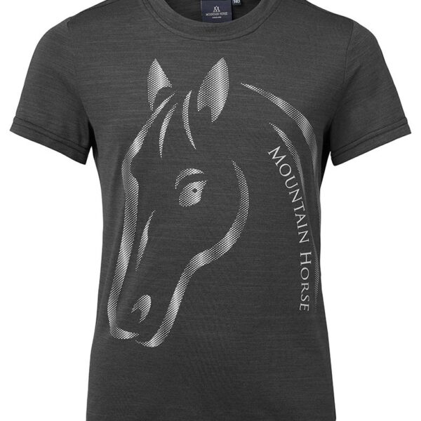 Dečija majica U and I Mountain Horse siva