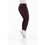 Ženske pantalone Brigitte full silicone Equitheme bordo 2