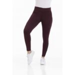 Ženske pantalone Brigitte full silicone Equitheme bordo 3